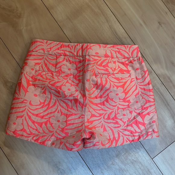 J. Crew 💕Shorts XS or 00 Pink and Hot Neon High waist pockets Woven Shorts - Picture 6 of 7